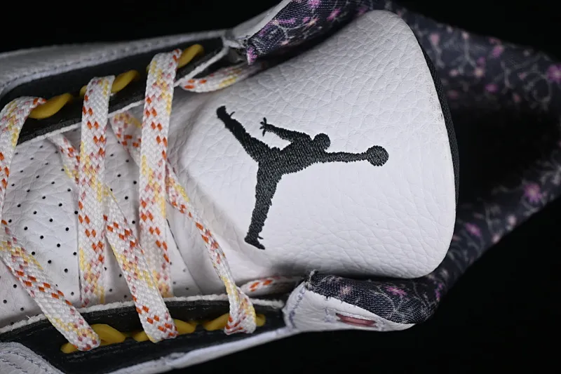 All categories Air Jordan Jordan series basketball shoes Air Jordan 3 Air Jordan 3 GS "Red Stardust" AJ3 Joe 3 new white pink flower 441140-100